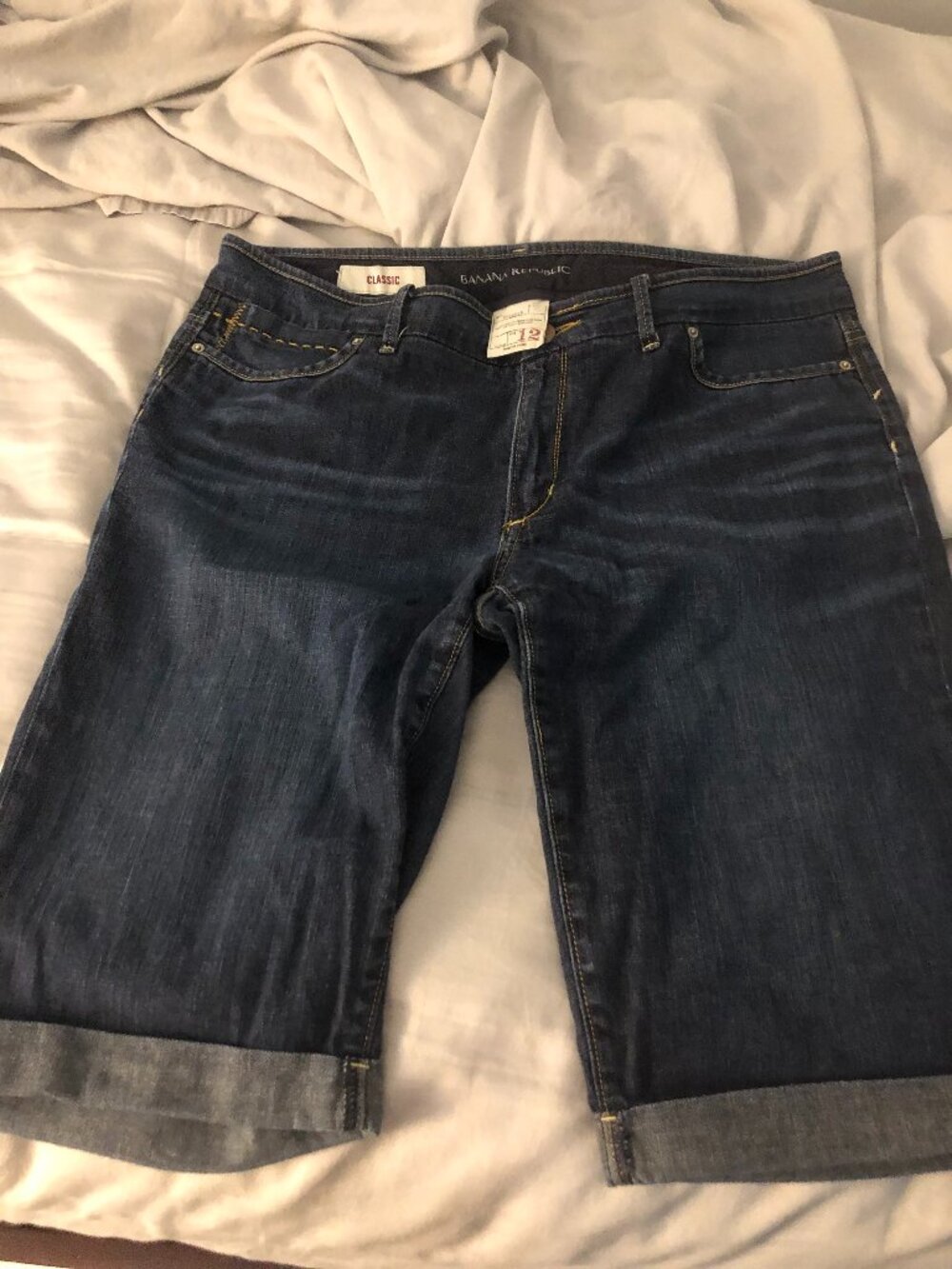 Banana Republic Denim Shorts Size 12